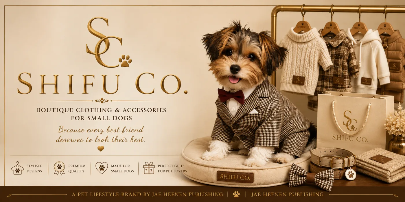 Shifu Co. boutique clothing and accessories for small dogs